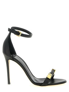 �G���U�x�b�^ �t�����L ELISABETTA FRANCHI �T���_�� ���f�B�[�X �u���b�N Sandals Leather sandals SA12L61E2110 Black �֐� �������� 2026SS ju