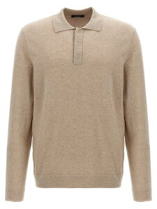 �U�m�[�l ZANONE �|���V���c �����Y �x�[�W�� Polo shirts Cashmere wool polo shirt 810102ZY270Z3583 Beige �֐� �������� 2024AW ju