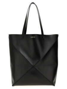 ���G�x LOEWE �g�[�g�o�b�O �����Y �u���b�N Tote bags Shopping 'Puzzle Fold Tote XL' B933Q18X011100 Black �֐� �������� 2026SS ju