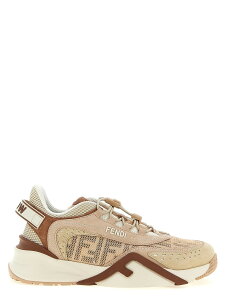�t�F���f�B FENDI �X�j�[�J�[ ���f�B�[�X �s���N Sneakers 'Fendi Flow' sneakers 8E8620AYF9F1TYW Pink �֐� �������� 2026SS ju