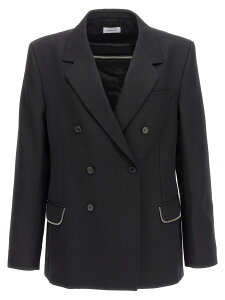 �I�t�z���C�g OFF WHITE �W���P�b�g �����Y �u���b�N Jackets Blazer 'OW Emb' OMEN072F23FAB00210101010 Black �֐� �������� 2023AW ju