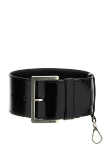 �v���_ PRADA �n�C�e�N�A�N�Z�T���[ �t�@�b�V�������� ���f�B�[�X �u���b�N Hi-tech accessories Brushed leather sleeve 1TW008ZO6F0002 Black �֐� �������� 2024AW ju