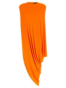 �g�� �t�H�[�h TOM FORD T�V���c �g�b�v�X ���f�B�[�X �I�����W T-shirts and tops 'Impossible Asymmetric cap' top TSJ647FAX162OAS Orange �֐� �������� 2026SS ju