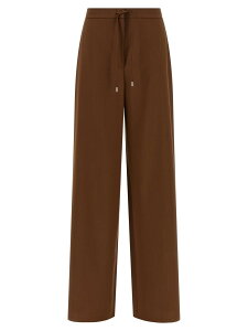 �}�b�N�X�}�[�� �X�e���f�B�I MAX MARA STUDIO �Y�{�� �p���c ���f�B�[�X �u���E�� Trousers 'Mstcortone' pants 2616131091600003 Brown �֐� �������� 2026SS ju