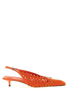 �W���b�N���X JACQUEMUS �n�C�q�[�� �p���v�X ���f�B�[�X �I�����W High heels 'Les Slingbacks Cubisto B' slingback 26EFOW00138BW00815750 Orange �֐� �������� 2026SS ju