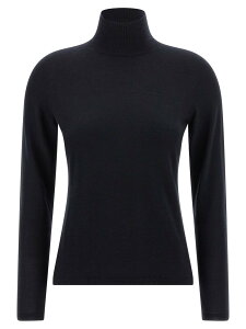 �}�b�N�X �}�[�� MAX MARA �Z�[�^�[ �j�b�g�E�F�A ���f�B�[�X �u���[ Knitwear 'Meana' turtleneck 2521366072600004 Blue �֐� �������� 2025AW ju