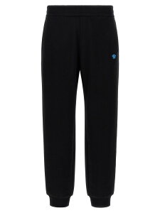���F���T�[�` VERSACE �Y�{�� �p���c �����Y �u���b�N Trousers Sweatshirt joggers 10163001A151051B000 Black �֐� �������� 2025AW ju