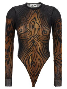 �W�����|�[���E�S���`�G JEAN PAUL GAULTIER T�V���c �g�b�v�X ���f�B�[�X �}���`�J���[ T-shirts and tops 'The Wood' bodysuit 2503WTO314M002P0060 Multicolor �֐� �������� 2025AW ju