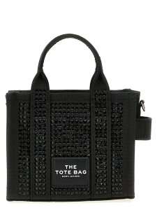 �}�[�N �W�F�C�R�u�X MARC JACOBS �o�b�O ���f�B�[�X �u���b�N Business bags 'The Crystal Canvas Crossbody Tote' crossbody bag 2R3HCR098H01008 Black �֐� �������� 2025SS ju