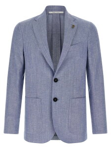 �p���W���� PAL ZILERI �W���P�b�g �����Y �u���[ Jackets 'Brera' blazer 9C3244232SG16504 Light Blue �֐� �������� 2026SS ju