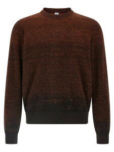 �x�����b�e�B BERLUTI �Z�[�^�[ �j�b�g�E�F�A �����Y �u���E�� Knitwear 'Brushed Patina' sweater R29KRL24300137F Brown �֐� �������� 2025AW ju