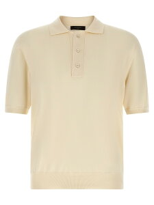 �U�m�[�l ZANONE �|���V���c �����Y �x�[�W�� Polo shirts Cotton knit polo shirt 810332ZY318Z3372 Beige �֐� �������� 2026SS ju