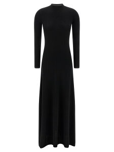 �g�� �t�H�[�h TOM FORD �����s�[�X �h���X ���f�B�[�X �u���b�N Dresses Cashmere and silk dress ACK688YAX980LB999 Black �֐� �������� 2025AW ju