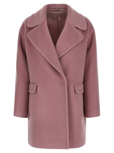 �^���A�g�[�� TAGLIATORE �g�����`�R�[�g �R�[�g ���f�B�[�X �s���N Coats and trench coats 'Astrid' coat ASTRID350005EY869 Pink �֐� �������� 2025AW ju