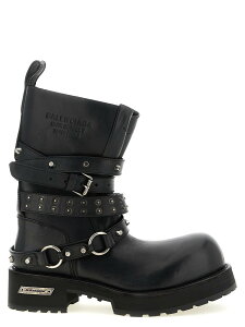 �o�����V�A�K BALENCIAGA �u�[�c �����Y �u���b�N Boots 'Venom City' ankle boots 845104WBEQ41081 Black �֐� �������� 2026SS ju