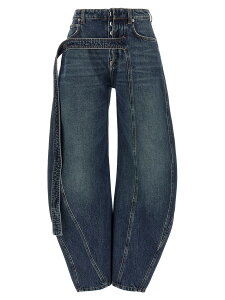 �W�����|�[���E�S���`�G JEAN PAUL GAULTIER �f�j�� ���f�B�[�X �u���[ Jeans 'The Blue Denim Strap' jeans 2503WTR009D02457 Light Blue �֐� �������� 2025AW ju