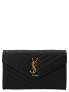 �C�� �T�����[���� SAINT LAURENT PARIS �o�b�O ���f�B�[�X �u���b�N Business bags 'Monogram' crossbody bag 377828BOW011000 Black �֐� �������� 2026SS ju