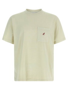 �O���~�` GRAMICCI T�V���c �����Y �x�[�W�� T-shirts 'One Point' T-shirt G304OGJPGNATURALPIGMENT Beige �֐� �������� 2026SS ju