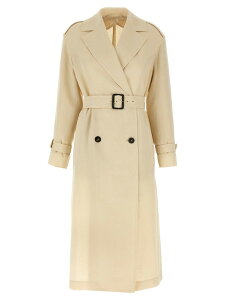 �}�b�N�X�}�[�� �X�e���f�B�I MAX MARA STUDIO �g�����`�R�[�g �R�[�g ���f�B�[�X �x�[�W�� Coats and trench coats 'Vieste' trench coat 2516121012600001 Beige �֐� �������� 2025SS ju