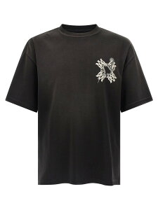 �A�~�� AMIRI T�V���c �����Y �u���b�N T-shirts 'MA Quad Snake' T-shirt AMTOJR1130001 Black �֐� �������� 2026SS ju