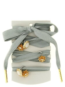 �S�[���f�� �O�[�X �f���b�N�X �u�����h GOLDEN GOOSE �W���G���[ ���f�B�[�X �O���[ Jewelry 'Skin Vintage' shoelaces GUZ00278Z0002296010060100 Gray �֐� �������� 2026SS ju