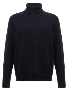 �U�m�[�l ZANONE �Z�[�^�[ �j�b�g�E�F�A �����Y �u���[ Knitwear Turtle-Neck Sweater 810195ZR229Z1375 Blue �֐� �������� 2025AW ju