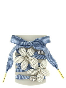 �S�[���f�� �O�[�X �f���b�N�X �u�����h GOLDEN GOOSE �W���G���[ ���f�B�[�X �u���[ Jewelry 'Skin vintage' shoelaces GUZ00278Z0002785049150491 Light Blue �֐� �������� 2026SS ju