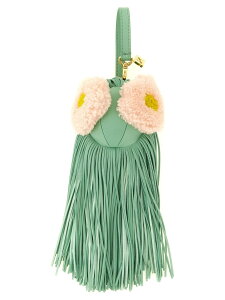 �t�F���f�B FENDI �n�C�e�N�A�N�Z�T���[ �t�@�b�V�������� ���f�B�[�X �O���[�� Hi-tech accessories 'Bag Bugs' charm 7AS497AWUEF1V0Y Green �֐� �������� 2026SS ju