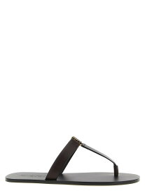 イヴ サンローラン SAINT LAURENT PARIS フラットシューズ サンダル メンズ ブラウン Flat Shoes 'Babylone' sandals 863525DWETT2023 Brown 関税 送料無料 2026SS ju
