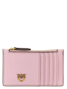 �s���R PINKO �J�[�h�z���_�[ ���z ���f�B�[�X �s���N Wallets and Card Holders 'Airone' card holder 100251A0F1P26Q Pink �֐� �������� 2026SS ju
