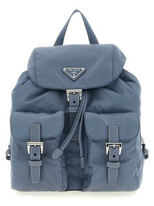 �v���_ PRADA �����b�N�T�b�N �o�b�N�p�b�N ���f�B�[�X �u���[ Backpacks and bum bags Re-Nylon small backpack 1BZ677VOOORV44F0D57 Light Blue �֐� �������� 2026SS ju