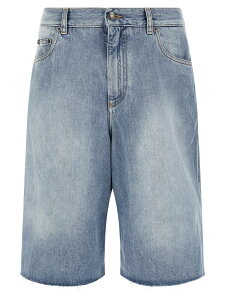 �h���`�F&�K�b�o�[�i DOLCE&GABBANA �V���[�c �����Y �u���[ Shorts Denim bermuda shorts GP1T2DG8NU7S9001 Light Blue �֐� �������� 2026SS ju