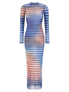 �W�����|�[���E�S���`�G JEAN PAUL GAULTIER �����s�[�X �h���X ���f�B�[�X �}���`�J���[ Dresses 'Air' dress 2503WDR030M005P565034 Multicolor �֐� �������� 2025AW ju