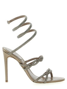 ���l �J�I���B�� RENE CAOVILLA �T���_�� ���f�B�[�X �O���[ Sandals 'Braid Cleo' sandals C12542105R001W103 Gray �֐� �������� 2025AW ju
