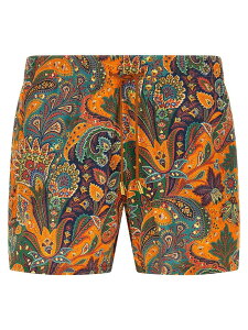 �G�g�� ETRO ���� �X�C���E�F�A �����Y �I�����W Swimwear Paisley floral swimsuit MRPB000199SASU2X0855 Orange �֐� �������� 2026SS ju