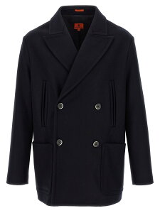 �o���i BARENA �g�����` �R�[�g �����Y �u���[ Coats and Trench 'Dosio' coat CSU52220444170 Blue �֐� �������� 2025AW ju