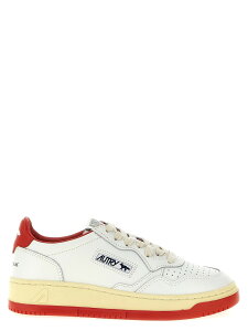 AUTRY �X�j�[�J�[ ���f�B�[�X ���b�h Sneakers Autry x Maison Kitsune 'Medalist Low' sneakers AULWMK02 Red �֐� �������� 2025AW ju