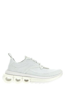 �t�F���K�� FERRAGAMO �X�j�[�J�[ ���f�B�[�X �z���C�g Sneakers 'Mina' sneakers 0760870WHITE White �֐� �������� 2023AW ju