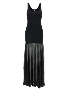�g�[�e�� TOTEME �����s�[�X �h���X ���f�B�[�X �u���b�N Dresses 'Evening tank' dress 251WRD0180YA0138001 Black �֐� �������� 2025SS ju