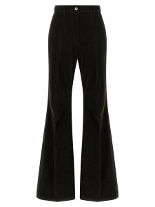 �t�F���K�� FERRAGAMO �Y�{�� �p���c ���f�B�[�X �u���E�� Trousers Velvet pants 785197DARKESPRESSO Brown �֐� �������� 2025AW ju