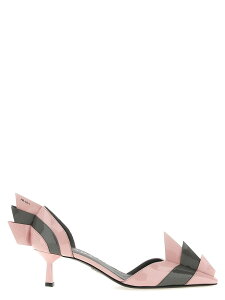 �v���_ PRADA �n�C�q�[�� �p���v�X ���f�B�[�X �}���`�J���[ High heels Two-tone pumps 1I971NFB05505GF04HZ Multicolor �֐� �������� 2025SS ju
