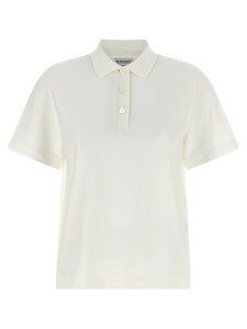 �o�[�o���[ BURBERRY �|���V���c ���f�B�[�X �z���C�g Polo 'Priscilla' polo shirt 8118961CHALK White �֐� �������� 2026SS ju