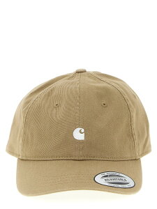 �J�[�n�[�g �_�u�����[�A�C�s�[ CARHARTT WIP �n�b�g �X�q �����Y �x�[�W�� Hats 'Madison Logo' cap I0237501Q5XX Beige �֐� �������� 2025AW ju