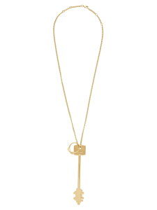 �p�R ���o���k PACO RABANNE �W���G���[ ���f�B�[�X �S�[���h Jewelry 'Key' necklace 25HBB0451MET807P710 Gold �֐� �������� 2025AW ju