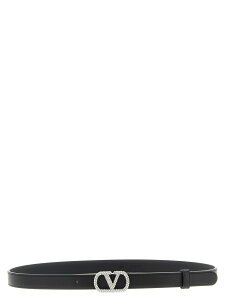 ���@�����e�B�m �K�����@�[�j VALENTINO GARAVANI �x���g ���f�B�[�X �u���b�N Belts Valentino Garavani VLogo Signature belt W2T0SM7DHQ0NO Black �֐� �������� 2026SS ju
