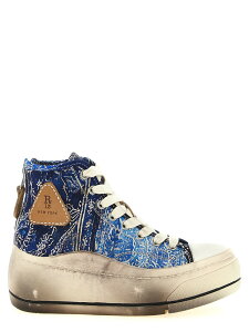 �A�[�� �T�[�e�B�[�� R13 �X�j�[�J�[ ���f�B�[�X �u���[ Sneakers 'Kurt' sneakers R13S5029S259ABLUEBANDANAPRINT Blue �֐� �������� 2026SS ju