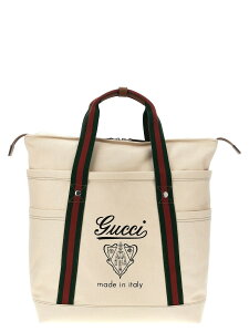 �O�b�` GUCCI �g�[�g�o�b�O �����Y �z���C�g Tote bags Large coat of arms shopping 816863FAD789042 White �֐� �������� 2025SS ju