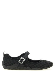 ���W�F ���B���B�G ROGER VIVIER �t���b�g�V���[�Y �t���b�g�V���[�Y ���f�B�[�X �u���b�N Flat Shoes 'Viv Low' ballet flats RVW79344120NYEB999 Black �֐� �������� 2026SS ju