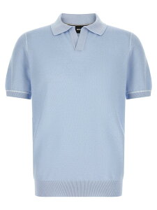 �q���[�S�{�X HUGO BOSS �|���V���c �����Y �u���[ Polo shirts 'H-Narciso' polo shirt 50560483450 Light Blue �֐� �������� 2026SS ju