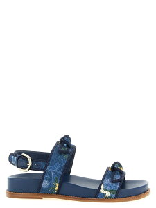 �A���N�T���h�� �o�[�}�� ALEXANDRE BIRMAN �T���_�� ���f�B�[�X �u���[ Sandals A. Birman x AGUA 'Grosgrain Raffia Sport' sandals B354090052X2FMLX2SZS Blue �֐� �������� 2026SS ju